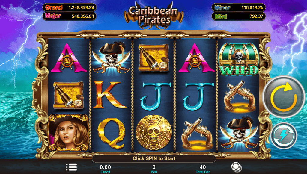 Caribbean Pirates สล็อต i8 GAMING KNG365SLOT
