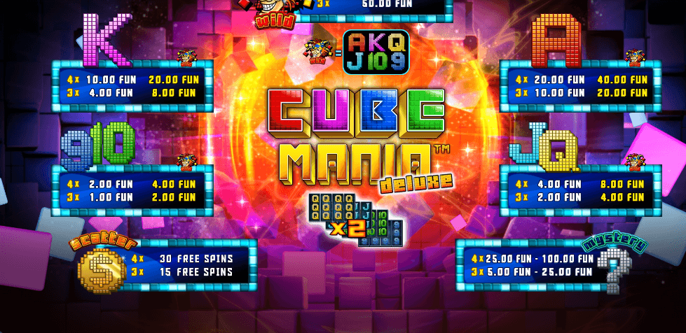 Cube Mania Deluxe™ Wazdan Direct เว็บตรง KNG365SLOT