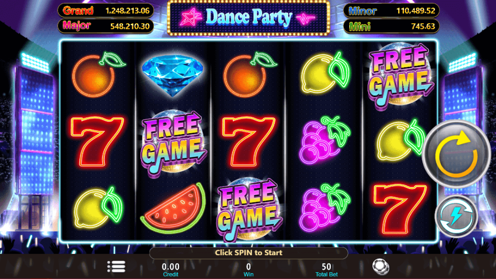Dance Party สล็อต i8 GAMING KNG365SLOT