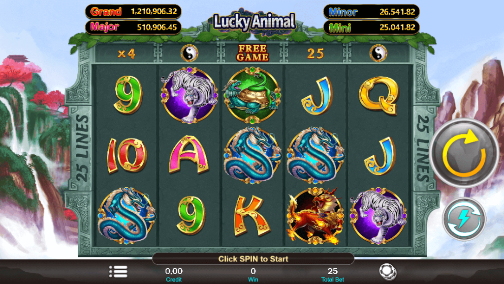 Lucky Animal สล็อตค่าย i8 ฟรีเครดิต KNG365SLOT