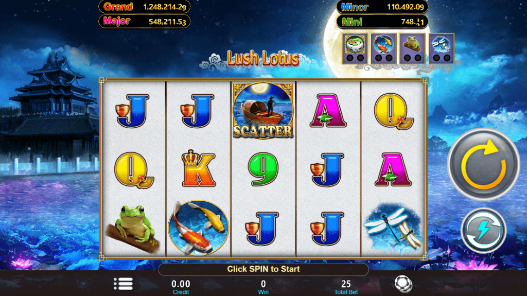 Lush Lotus สล็อต i8 GAMING KNG365SLOT