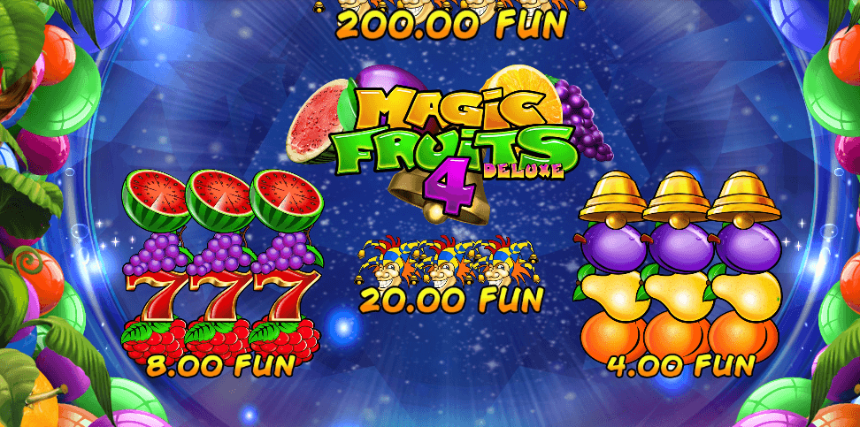 Magic Fruits 4 Deluxe Wazdan Direct เว็บตรง KNG365SLOT