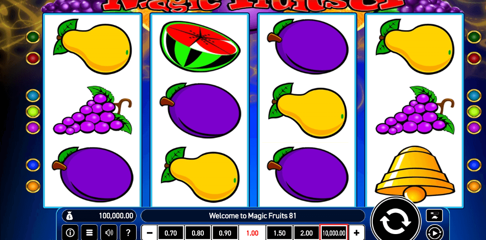 Magic Fruits 81 สล็อตค่าย Wazdan Direct KNG365SLOT