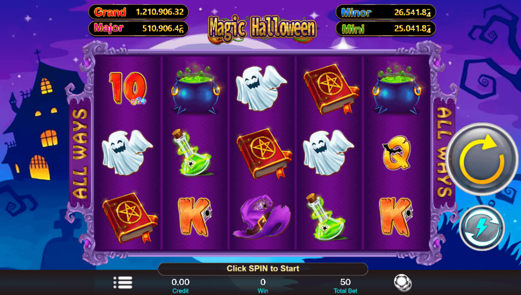 Magic Halloween สล็อต i8 GAMING KNG365SLOT