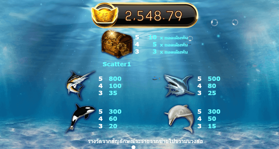 Ocean World AMEBA เว็บตรง KNG365SLOT