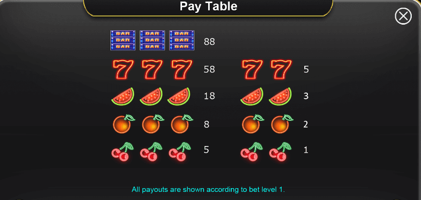 Super Neon สล็อตค่าย i8 GAME KNG365SLOT