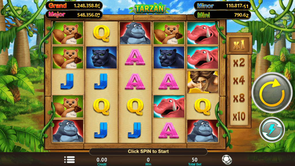 Tarzan สล็อต i8 GAMING KNG365SLOT