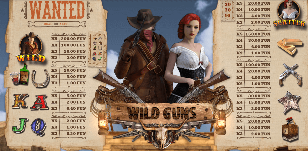 Wild Guns Wazdan Direct เว็บตรง KNG365SLOT